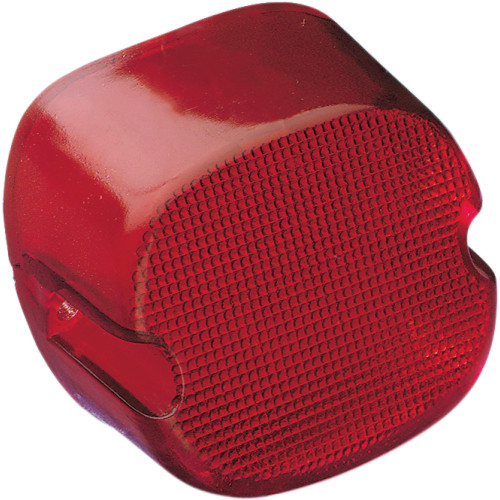 Drag Specialties Taillight Lens - Bottom Tag Window - Red Drag Specialties Taillight Lens - Bottom Tag Window - Red
