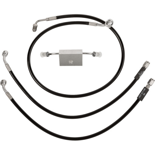 La Choppers Brake Line - 15" - 17" Ape Hanger Handlebars - Black La-8154B16B La Choppers Brake Line - 15" - 17" Ape Hanger Handlebars - Black La-8154B16B