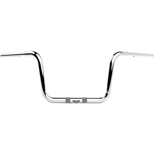La Choppers Handlebar - Twin Round - 10" - Chrome La-7324-10C