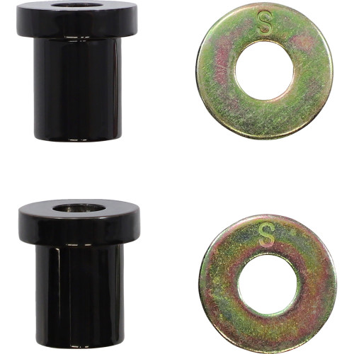 La Choppers Riser Bushings - Solid - Black La-7400-55B La Choppers Riser Bushings - Solid - Black La-7400-55B