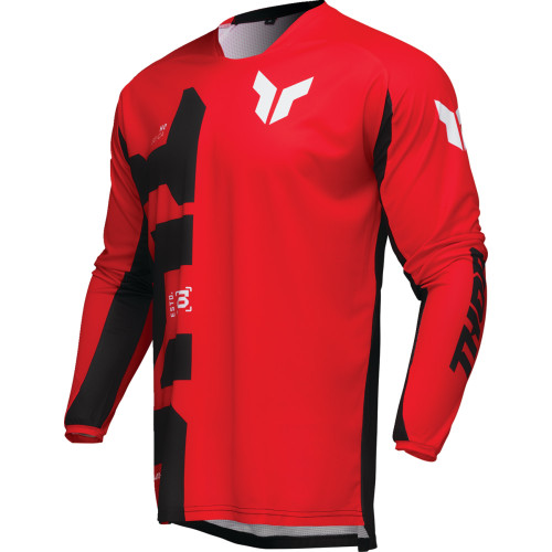 Thor Jersey Launch Forge Red Lg