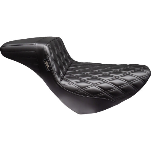 Le Pera Kickflip Daddy Long Legs Low Rider Seat - Double Diamond - Black - Fl/Fx '18-'24 Lyr-590Dldd Le Pera Kickflip Daddy Long Legs Low Rider Seat - Double Diamond - Black - Fl/Fx '18-'24 Lyr-590Dldd