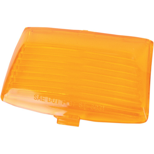 Drag Specialties Lens - Front Fender Tip - Amber