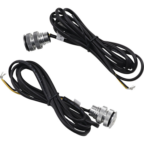 Custom Dynamics Boltz Lighting - Polished Trim - Amber Led Cd-Bolt-A-P Custom Dynamics Boltz Lighting - Polished Trim - Amber Led Cd-Bolt-A-P