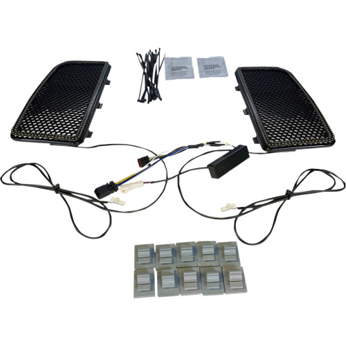 Custom Dynamics Lower Fairing Light Inserts Cd-Lf-Aw-B Custom Dynamics Lower Fairing Light Inserts Cd-Lf-Aw-B