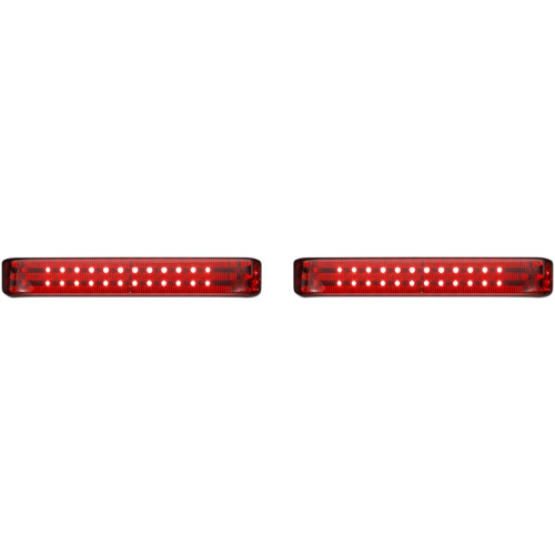 Custom Dynamics Saddlebag Led Lights - Sequential - Chrome/Red Pb-Sbseq-Hd-Cr Custom Dynamics Saddlebag Led Lights - Sequential - Chrome/Red Pb-Sbseq-Hd-Cr