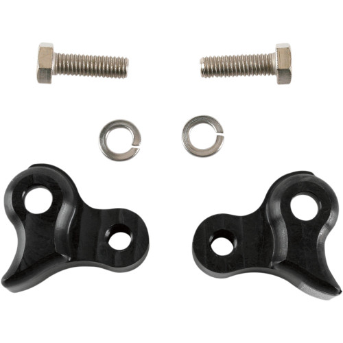 Burly Brand Rear Lowering Kit - Black - Lowers 1" - '02-'08 Fl B28-42007 Burly Brand Rear Lowering Kit - Black - Lowers 1" - '02-'08 Fl B28-42007