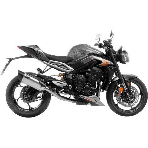 Lv-14 R Exhaust System - 3-Into-1 - Stainless Steel - Street Triple 765 R/Rs 15608U Lv-14 R Exhaust System - 3-Into-1 - Stainless Steel - Street Triple 765 R/Rs 15608U