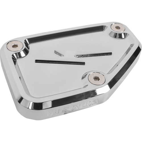 Master Cylinder Cover - Brake - Front - Chrome Tsc-3178-3