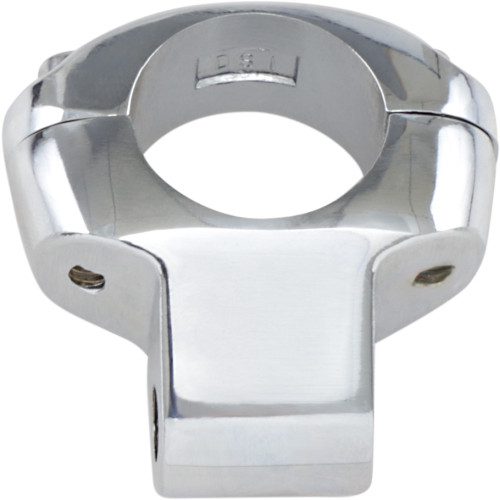 Drag Specialties Mirror Clamp - Miller'S - Two-Piece - Chrome Drag Specialties Mirror Clamp - Miller'S - Two-Piece - Chrome
