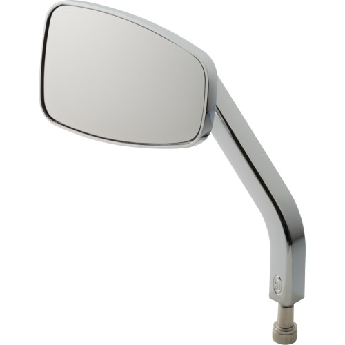 Mirror - No. 8 Cafe - Oem - Rectangle - Chrome - Left 03-057-3L Mirror - No. 8 Cafe - Oem - Rectangle - Chrome - Left 03-057-3L