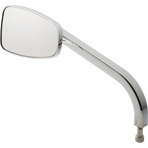Mirror - No. 8 Cafe - Standard - Rectangle - Chrome - Left 03-056-3L Mirror - No. 8 Cafe - Standard - Rectangle - Chrome - Left 03-056-3L