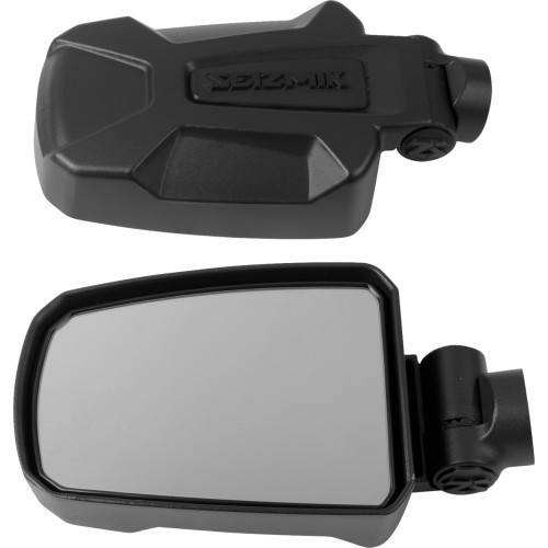 Mirror - Pursuit - Side View - Rectangle - Black 56-18110 Mirror - Pursuit - Side View - Rectangle - Black 56-18110
