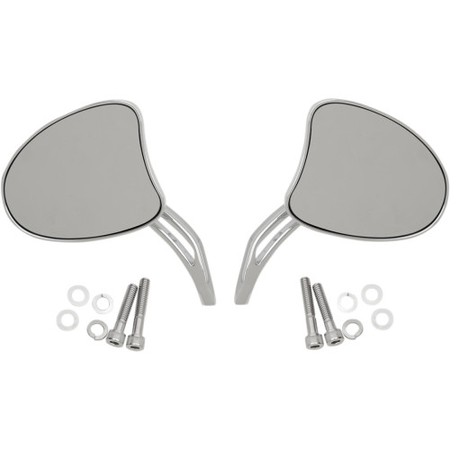 Drag Specialties Touring Mirror - Short Stem Drag Specialties Touring Mirror - Short Stem