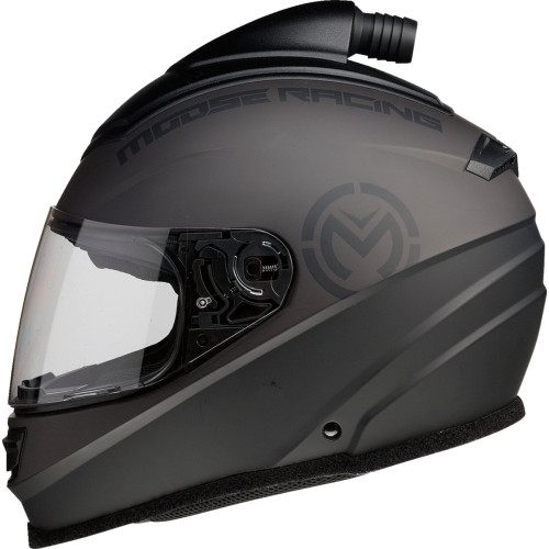 Moose Racing Air Intake Helmet - Black - 2Xl 0110-8096 Moose Racing Air Intake Helmet - Black - 2Xl 0110-8096