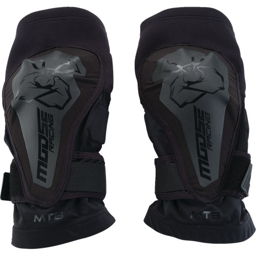 Moose Racing Compression Knee Guards - Black - M/L 2704-0749