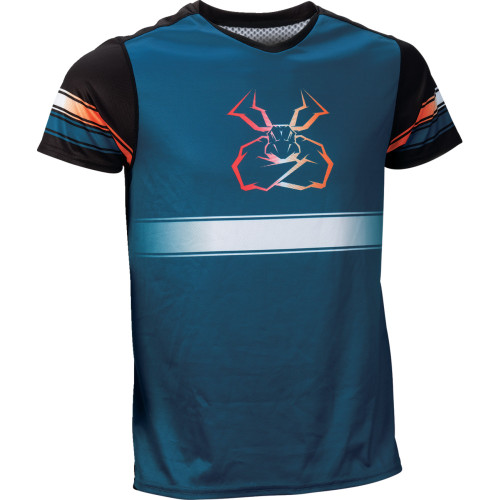 Moose Racing Mountain Bike Jersey - Blue/Orange - Large 5020-0264