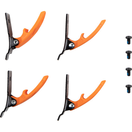 Moose Racing Qualifier Boot Buckle Kit - Orange 3430-1009