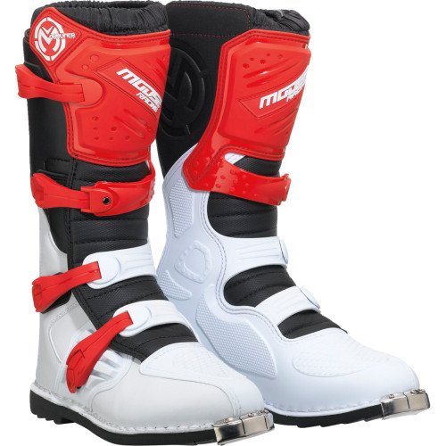 Moose Racing Qualifier Boots - Red - Size 10 3410-2593 Moose Racing Qualifier Boots - Red - Size 10 3410-2593
