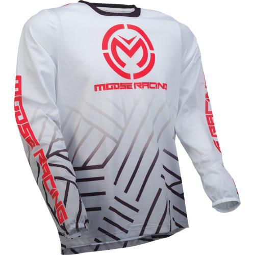 Moose Racing Sahara Jersey - Black/White - Small 29107948