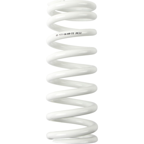 Moose Racing Shock Spring - 59 Mm Od - 66/69/72 N/Mm - White 1312-1016 Moose Racing Shock Spring - 59 Mm Od - 66/69/72 N/Mm - White 1312-1016