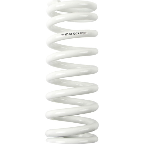 Moose Racing Shock Spring - 59 Mm Od - 69/72/75 N/Mm - White 1312-1018 Moose Racing Shock Spring - 59 Mm Od - 69/72/75 N/Mm - White 1312-1018