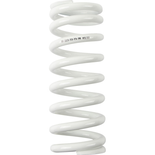 Moose Racing Shock Spring - 59 Mm Od - 72/75/78 N/Mm - White 1312-1020 Moose Racing Shock Spring - 59 Mm Od - 72/75/78 N/Mm - White 1312-1020