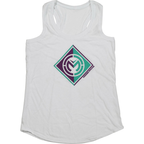 Moose Racing Women'S Insignia Tank - White - Large 3031-4164 Moose Racing Women'S Insignia Tank - White - Large 3031-4164
