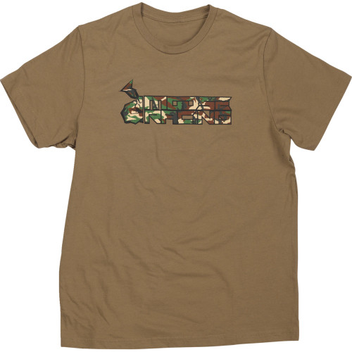 Moose Racing Youth Camo T-Shirt - Tan - Medium 3032-3687