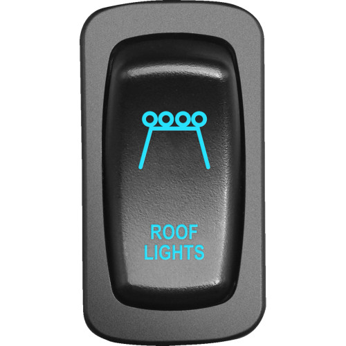 Moose Utility Switch - Roof Light - Blue Rfl-Car-B