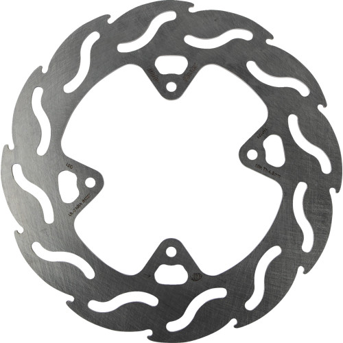 Moto-Master Brake Rotor - Front - Flame 110231-Pu