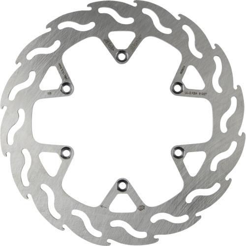 Moto-Master Brake Rotor - Rear - Flame 110600-Pu
