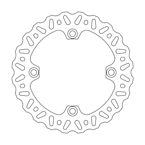 Moto-Master Brake Rotor - Rear - Nitro 110715-Pu Moto-Master Brake Rotor - Rear - Nitro 110715-Pu