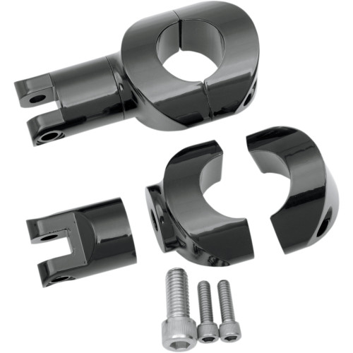 Drag Specialties Big Buffalo Footpeg Mount - Black