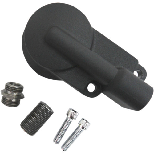 Drag Specialties Oil Filter Mount - Black