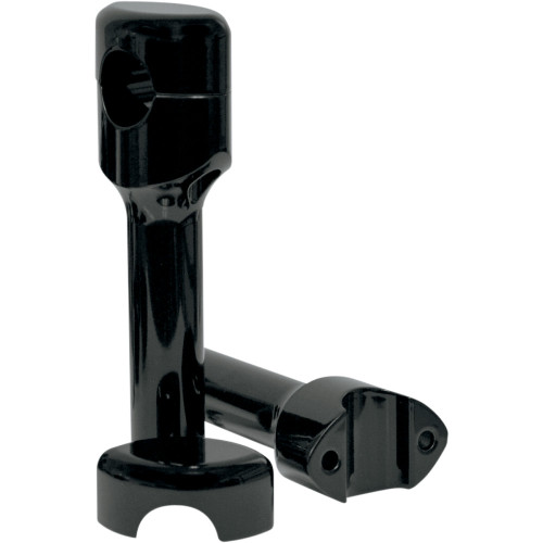 La Choppers Risers - Hefty Smooth - 6" - Black La-7406-06B La Choppers Risers - Hefty Smooth - 6" - Black La-7406-06B