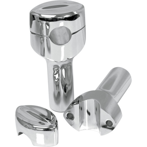 La Choppers Risers - Hefty Mohawk - 4" - Chrome La-7404-04 La Choppers Risers - Hefty Mohawk - 4" - Chrome La-7404-04