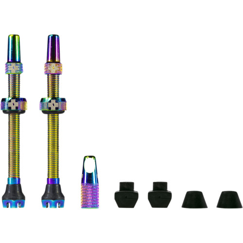 Muc-Off Usa Tubeless Valve Stems - Iridescent 20429 Muc-Off Usa Tubeless Valve Stems - Iridescent 20429