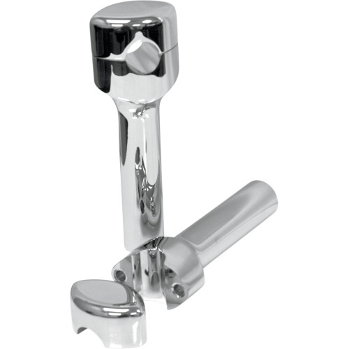 La Choppers Risers - Hefty Smooth - 6" - Chrome La-7406-06 La Choppers Risers - Hefty Smooth - 6" - Chrome La-7406-06