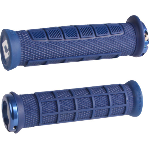 Odi Elite Pro V2.1 Grips - Lock-On - 130 Mm - Navy Blue D33Epdu-B