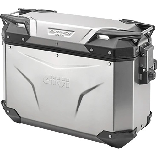 Outback Evo Side Case - Right - 37 Liter - Silver Obke37Ara Outback Evo Side Case - Right - 37 Liter - Silver Obke37Ara