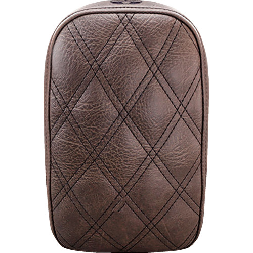 Saddlemen Detachable Pillion Pad - Lattice Stitched - Brown Sa1025 Saddlemen Detachable Pillion Pad - Lattice Stitched - Brown Sa1025