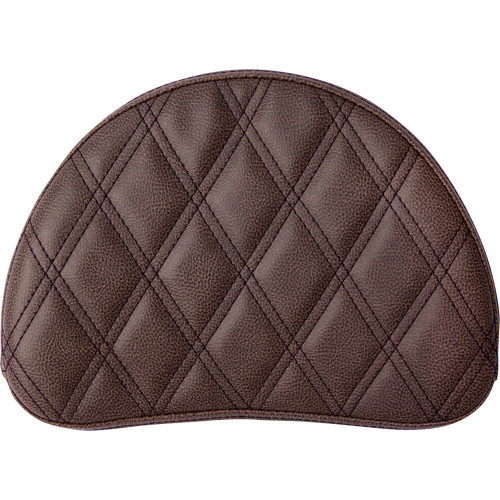 Saddlemen Sissy Bar Pad - Lattice Stitched - Brown 051345 Saddlemen Sissy Bar Pad - Lattice Stitched - Brown 051345