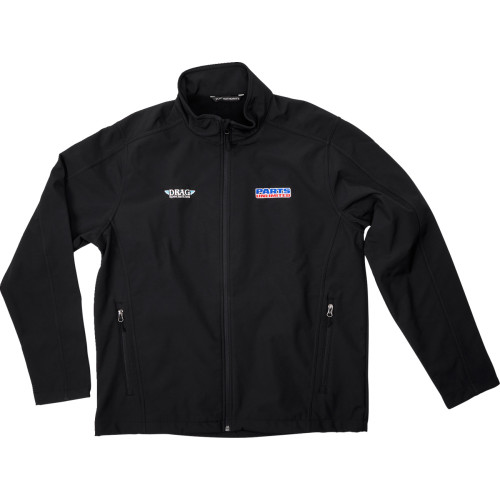 Parts Unlimited Parts Unlimited/Drag Specialties Softshell Jacket - Black - Small Parts Unlimited Parts Unlimited/Drag Specialties Softshell Jacket - Black - Small