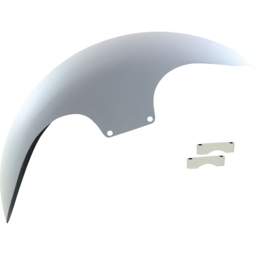 Paul Yaffe Bagger Nation Cafe Front Fender - 19" - Chrome Spacers Pyo:Cafe-19-13E-C-C Paul Yaffe Bagger Nation Cafe Front Fender - 19" - Chrome Spacers Pyo:Cafe-19-13E-C-C