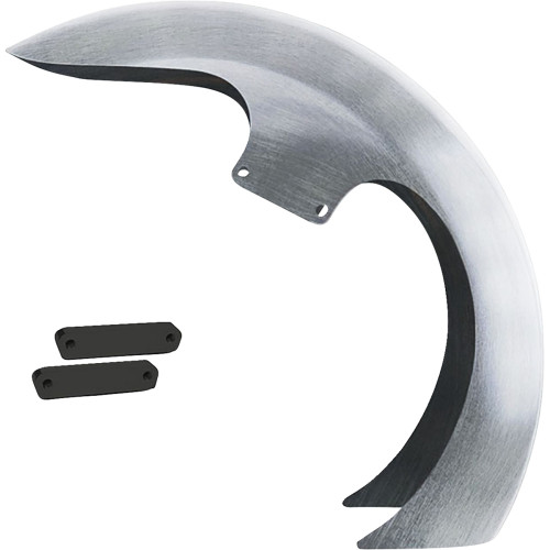 Paul Yaffe Bagger Nation Dei Front Fender - 21" Wheel - With Black Adapters - Touring Models Dei21-14L-B Paul Yaffe Bagger Nation Dei Front Fender - 21" Wheel - With Black Adapters - Touring Models Dei21-14L-B