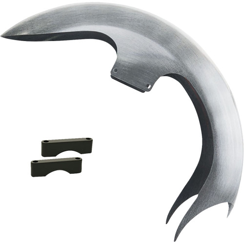 Paul Yaffe Bagger Nation Talon Front Fender - Oem - 16"-19" Wheel - With Black Adapters - Touring Models Talon-Oem-B