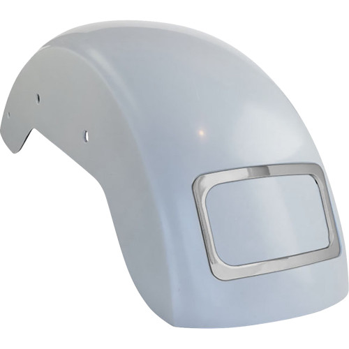Paul Yaffe Bagger Nation The Fix Rear Fender - Chrome Frame Plate - M8 Softail Crf-M8St-Lr-C Paul Yaffe Bagger Nation The Fix Rear Fender - Chrome Frame Plate - M8 Softail Crf-M8St-Lr-C