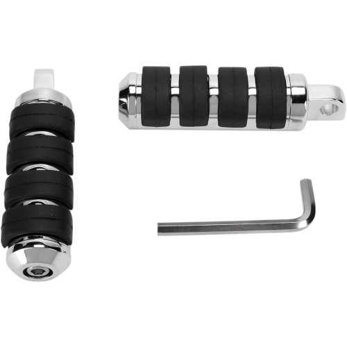 Drag Specialties Footpegs - Chrome - Xl
