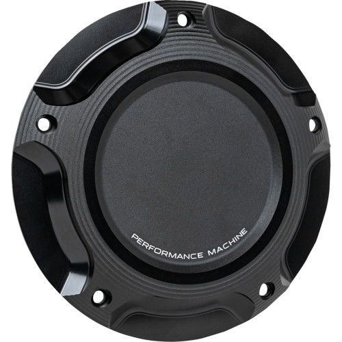 Performance Machine (Pm) Race Series Derby Cover - Black Ops 0177-2086-Smb